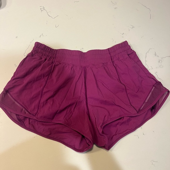 lululemon athletica Pants - lululemon athletica Magenta Athletic Shorts